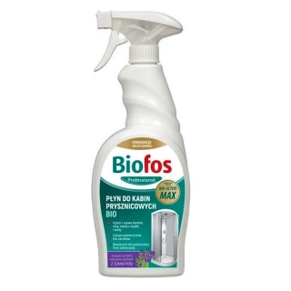 BIO Płyn do mycia kabin prysznicowych - BioFos - 750 ml