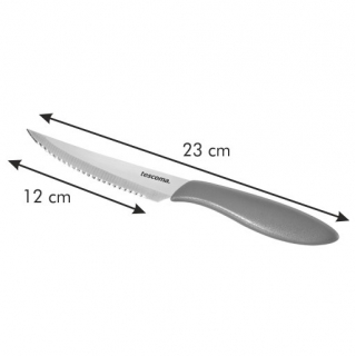 Nóż do steków biały - PRESTO - 12 cm - 6 szt
