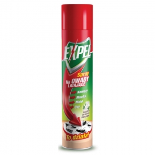 Spray na owady latające - zapach leśnych kwiatów - EXPEL - 300 ml