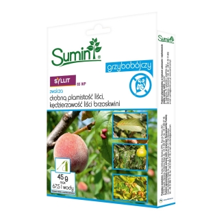 Syllit 65 WP - na parcha gruszy i jabłoni, kędzierzawość i plamistość liści - Sumin - 45 g