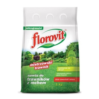 Nawóz do trawników z mchem - Florovit - 15 kg