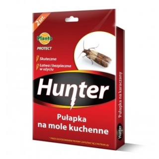 Pułapka na mole spożywcze - łatwa i bezpieczna w użyciu - Hunter - 2 szt.