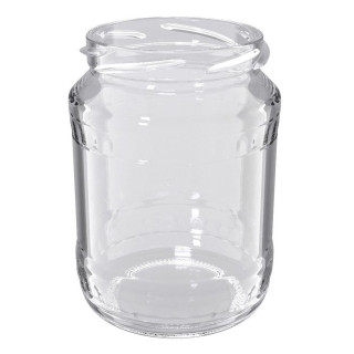 Słoje zakręcane szklane, słoiki - fi 82 - 720 ml + zakrętki białe - 120 szt.