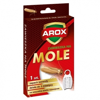 Zawieszka na mole odzieżowe - zapach lawendy - Arox