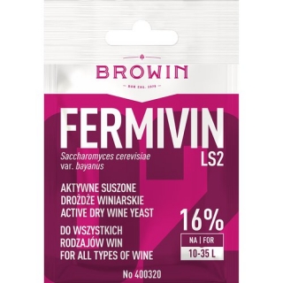 Drożdże winiarskie suszone - Fermivin LS2 - 7 g
