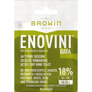 Drożdże winiarskie suszone - Enovini BAYA - 7 g