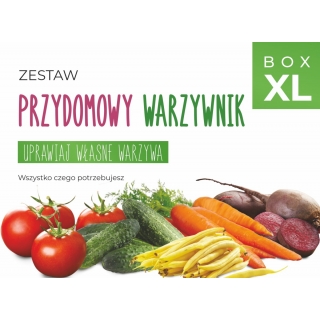 Zestaw 'Przydomowy warzywnik' - uprawiaj własne warzywa - Box XL