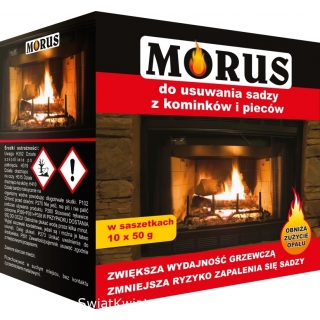 Bros - Morus - proszek do usuwania sadzy z kominków i pieców - 50 g