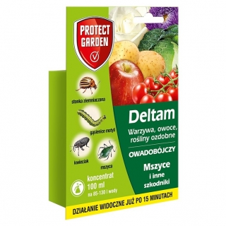 Deltam (dawniej Bayer Decis Ogród 015EW) - na mszyce, gąsienice, chrząszcze i inne - 100 ml
