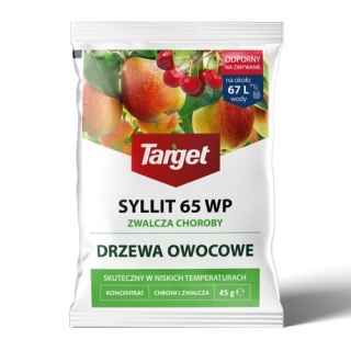 Syllit 65 WP - na parcha gruszy i jabłoni, kędzierzawość i plamistość liści - Target - 45 g