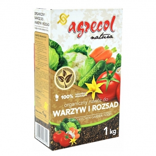 EKO Nawóz organiczny do warzyw i rozsad - Agrecol - 1 kg