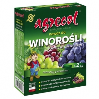 Nawóz do winorośli, porzeczek, malin i jeżyn - Agrecol - 1,2 kg