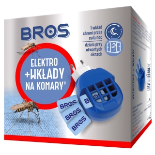 Elektro na komary + 10 wkładów - Bros