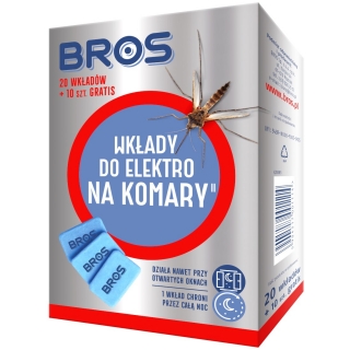 Wkłady do elektro na komary - Bros - 20 szt.