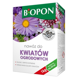 Nawóz do wszelkich kwiatów ogrodowych - Biopon - 1 kg