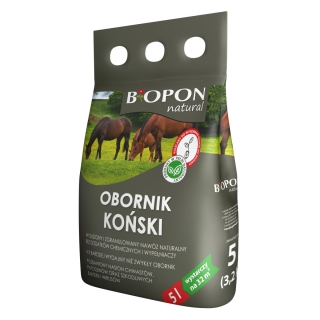 Obornik granulowany koński - Biopon - 5 litrów
