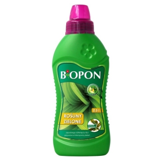 Nawóz do roślin zielonych przeciw chlorozie - Biopon - 500 ml
