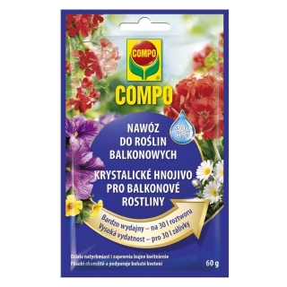 Nawóz krystaliczny do roślin balkonowych - Compo - 60 g