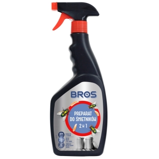 Preparat do śmietników - zwalcza owady i likwiduje smród - Bros - 500 ml