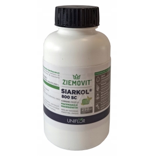 Siarkol 800 SC - środek do ochrony przed mączniakiem prawdziwym - Ziemovit - 250 ml