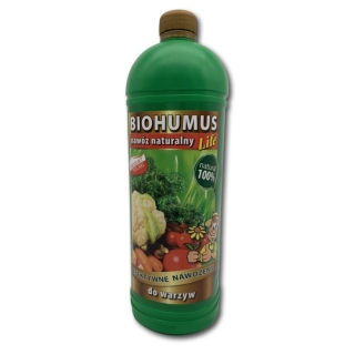 Biohumus Life do warzyw - naturalne nawożenie warzyw - 1 litr