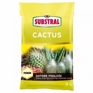 Podłoże do kaktusów - Substral - 3 l