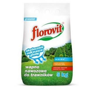 Wapno do trawników z mchem - Florovit - 5 kg