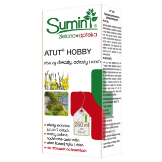 Atut Hobby - zwalcza chwasty i mech - Sumin - 250 ml