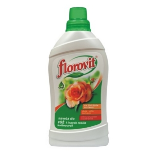 Nawóz do róż i innych roślin kwitnących - Dłuższe kwitnienie! - Florovit - 1 litr