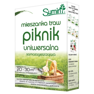 Piknik - trawa uniwersalna - samozagęszczająca - Sumin - 0,5 kg