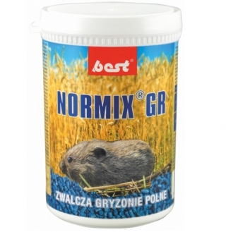 Normix - granulowana trutka na gryzonie wewnątrz i na zewnątrz budynków - Best - 250 g