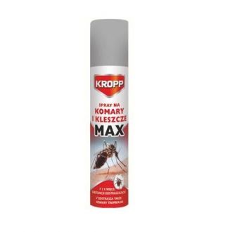 Podwójnie mocny spray na komary i kleszcze MAX - KROPP - 90 ml