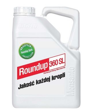 Roundup 360SL - środek chwastobójczy - koncentrat - duże opakowanie - 5 litrów