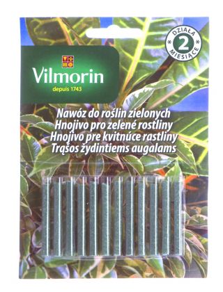 Pałeczki nawozowe do roślin zielonych - Vilmorin - 12 szt.