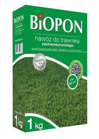 Nawóz do trawników zachwaszczonych - Biopon - 3 kg