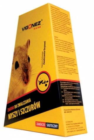 Trutka na myszy i szczury w formie ziarna - Vigonez - 75 g
