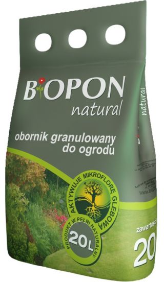 Obornik granulowany do ogrodu - Biopon - 5 litrów