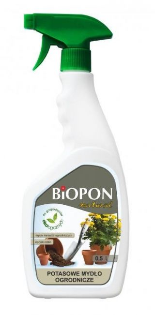 Mydło potasowe do gospodarstw ekologicznych - Biopon Natural - 500 ml
