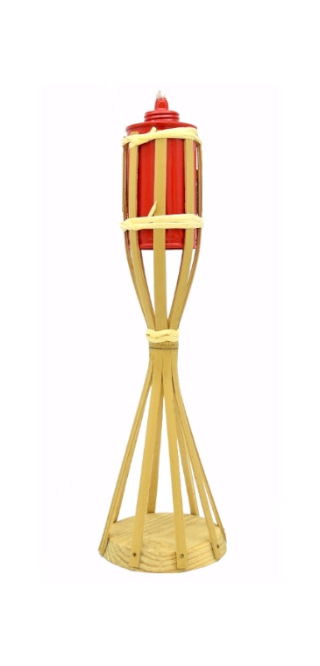 Pochodnia bambusowa stojąca - 35 cm