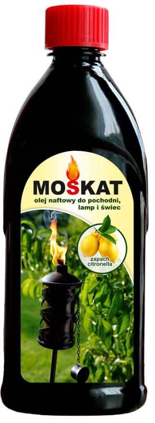 Olej naftowy do pochodni, lamp i świec - Moskat - 400 ml