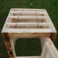 Dodatkowa komora do wędzarni ogrodowej drewnianej Plus - 50 x 50 x 60 cm - opalana